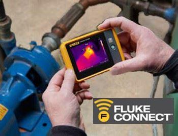 PTI-120 caméra infrarouge avec Fluke connect Wifi